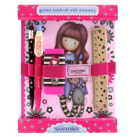 Notes z Przyborami Szkolnymi - Gorjuss Fiesta - My Gift To You