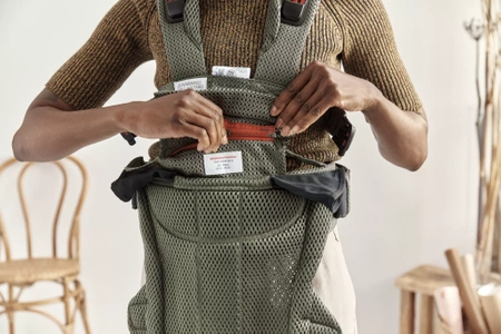 BABYBJORN - nosidełko Harmony 3D Mesh, Zielony