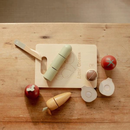 Little Dutch Deska do krojenia z warzywami LD4484