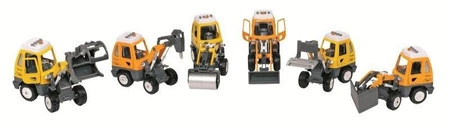 Duże pojazdy budowlane z efektami świetlnymi i dźwiękowymi, 12107-Gollnest&Kiesel KG, zabawki dla chłopców