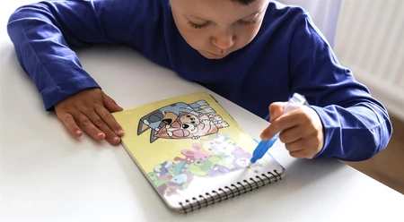 Kolorowanka wodna Bluey