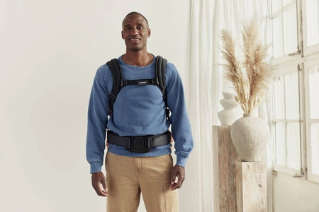 BABYBJORN - nosidełko Harmony 3D Mesh, Czarny