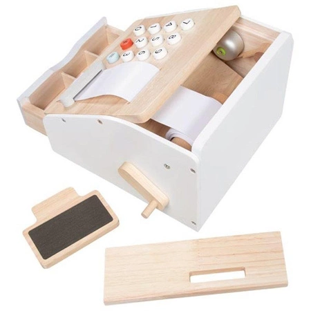 Kasa sklepowa drewniana z dzwoneczkiem 51481Goki