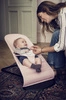 BABYBJORN - leżaczek BALANCE SOFT COTTON/JERSEY - Różowy/Szary