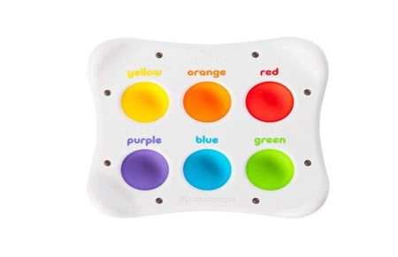 Fat Brain Toy Zabawka Dimpl Duo-Kolorowe Bąbelki