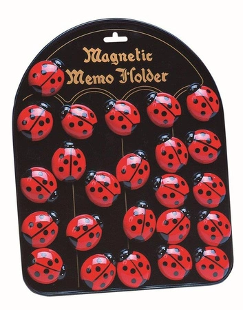 Magnes na lodówkę, biedroneczka, PE131-Gollnest&Kiesel KG, magnesy