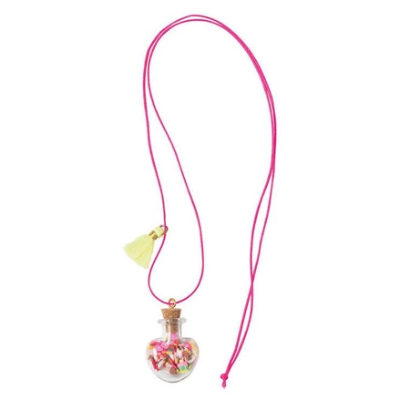 Zestaw kreatywny do tworzenia biżuterii Fiolki ze słodyczami 7+, Janod