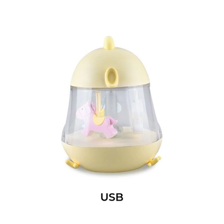 Kurczaczek Lampka z Pozytywką Żółta Rabbit&Friends