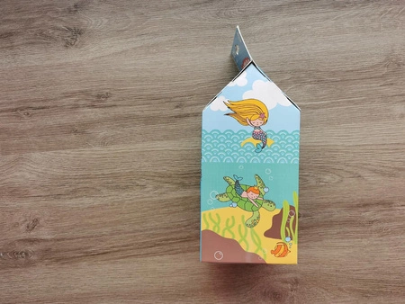 Stempelki z markerem Apli Kids - Ocean 3+