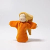 Miękka laleczka, pomarańczowa, 0+, Grimm's