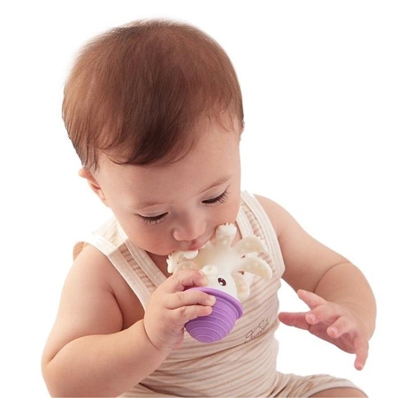 Mombella Gryzak Zabawka Ośmiornica Pink