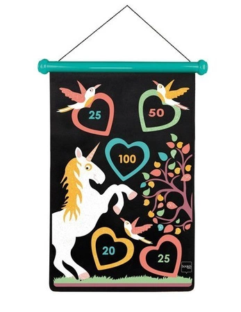 Scratch, Rzutki magnetyczne Jednorożec brokat, rozmiar L