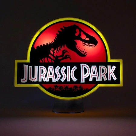 Lampka ścienna / biurkowa Jurassic Park - Logo (wysokość: 22,50 cm)
