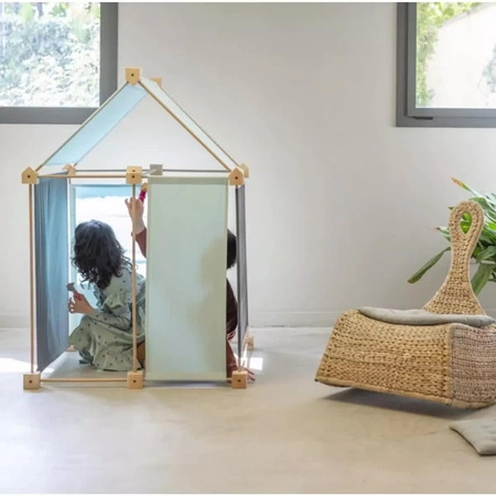 Drewniane klocki konstrukcyjne Maxi Trigonos Kernel Hejmo - 44 el.