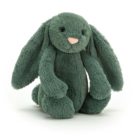 JellyCat Bashful Królik zielony 31cm