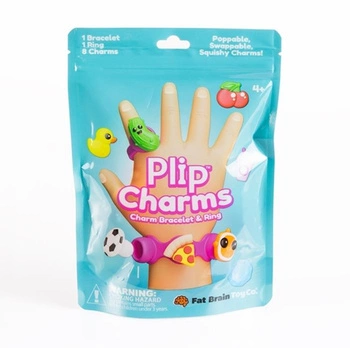 Fat Brain Toy Biżuteria Plip Charms. Zestaw Różowy