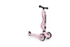 Hulajnoga SCOOTANDRIDE Highwaykick 1 2w1 Jeździk i 1-5 lat Rose