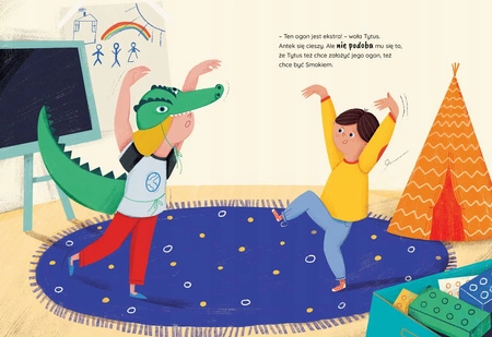 NATULI SMOK Niegrzeczne Książeczki TWARDA OPRAWA Wydawnictwo Natuli