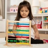 Kolorowe liczydło drewniane dla dzieci 100 koralików Abacus Melissa & Doug 10493 zabawka edukacyjna