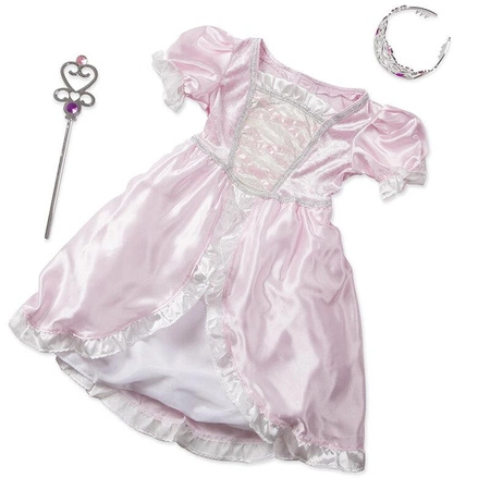 Kostium Księżniczki zestaw 3 el. do odgrywania ról Melissa And Doug 14785-MD