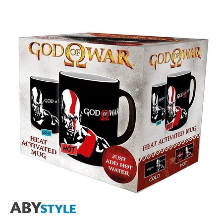 God of War Kratos heat change mug / kubek zmieniajacy wyglad God of War - Kratos - ABS