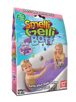 Magiczny proszek do kąpieli, Gelli Baff Smelli, Guma Balonowa, 3+, Zimpli Kids