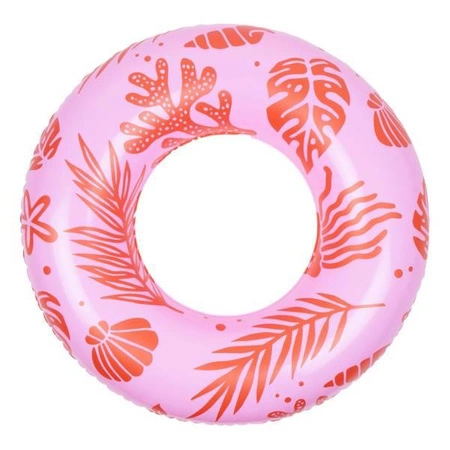 The Swim Essentials Koło do pływania 90 cm Pink Ocean 2022SE402