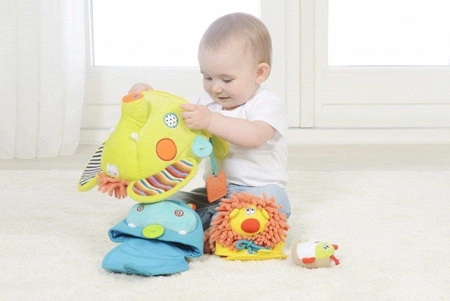 Zabawka sensoryczna 4w1, Safari, Dolce