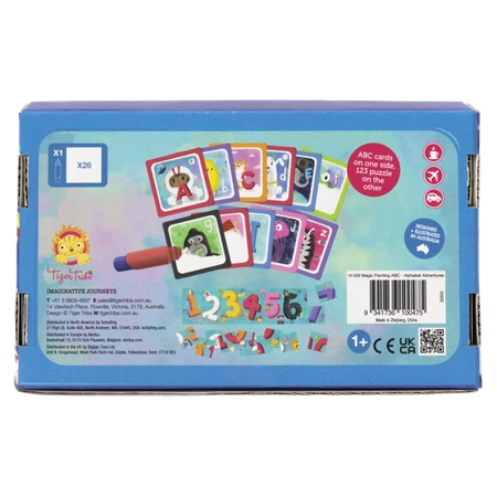 Tiger Tribe Kolorowanka Wodna - Przygody z Alfabetem