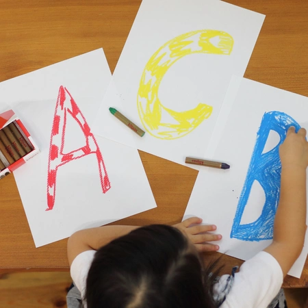 Kredki dla dzieci, 6 szt., zestaw artystyczny, Kitpas