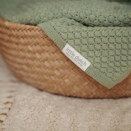 Little Dutch Kocyk 110x140 cm Pure Sage