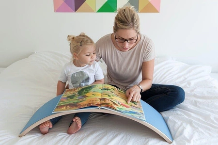 Deska do balansowania Original z filcem, Red, Wobbel