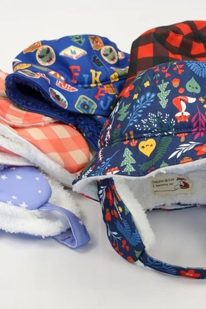 FlapJack Czapka Zimowa Dziecięca Bucket Hat Forest L