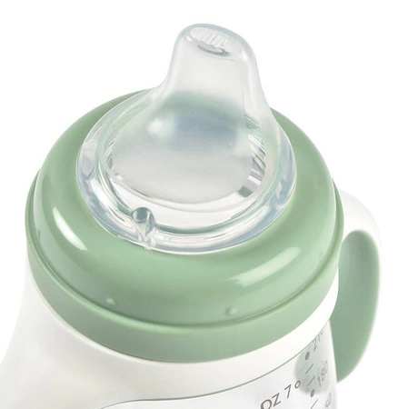 Beaba Butelka treningowa 2w1 tritanowa 210 ml Sage green