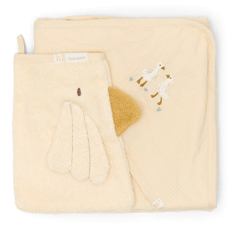 Little Dutch Chusteczki muślinowe 25x25 cm Blueberry Leaves & Sage