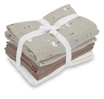 Muślinowe pieluszki 6 pack 70x70 cm Tin Stickman