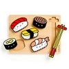 Mudpuppy Pierwsze puzzle drewniane 3D Sushi 6 elementów 1+