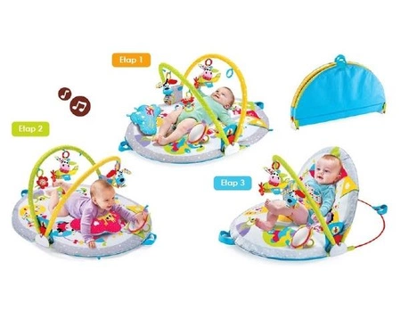 Yookidoo Gymotion Mata do Zabawy i Leżaczek Sit-Up 3w1
