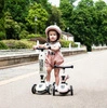 Zestaw SCOOTANDRIDE Highwaykick 1 2w1 Jeździk i hulajnoga 1-5 lat Rose + Kask XXS Rose