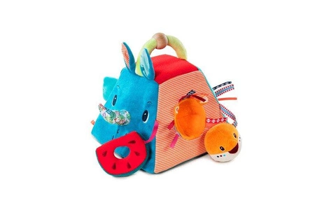 LILLIPUTIENS Piramida aktywizująca wielofunkcyjna Nosorożec Marius 9 m+