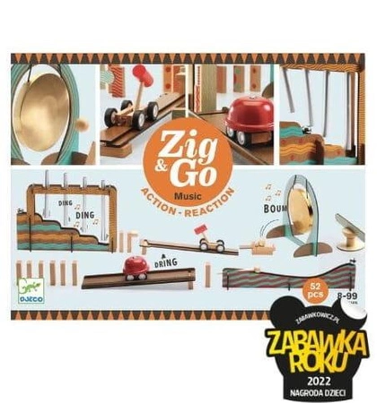 Zestaw Zig & Go-52 elementy DJ05645