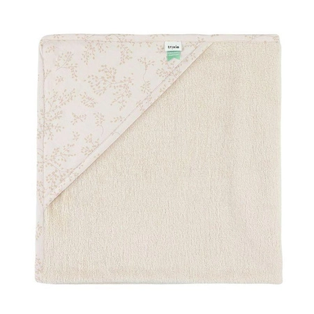 Bright Bloom ręcznik kąpielowy z kapturem 75 x 75 cm - Trixie