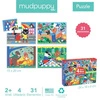 Mudpuppy Puzzle progresywne „Życzliwość” 4, 6, 9 i 12 elementów 2+