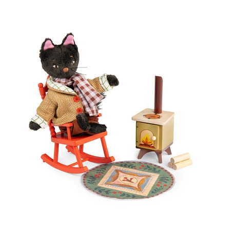 Meble do salonu z kominkiem LES MINOUCHKAS 681104