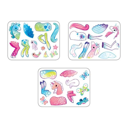 Mudpuppy Magnetyczne konstrukcje Magiczne Jednorożce 4+