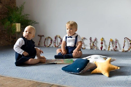 TODDLEKIND Mata do zabawy piankowa podłogowa Prettier Playmat Persian Smoke Grey