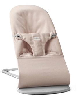 BABYBJORN - leżaczek BLISS WOVEN - Jasny Róż melanż