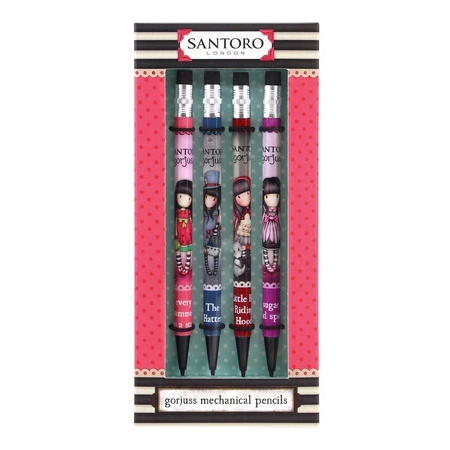 Mechaniczne Ołówki - Zestaw 4 szt. - Gorjuss - Every Summer Has a Story