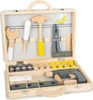 Drewniana walizka z narzędziami Silver 11808- Small Foot Design, narzędzia dla dzieci
