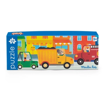 Puzzle POJAZDY 24 elementy LES POPIPOP 661378